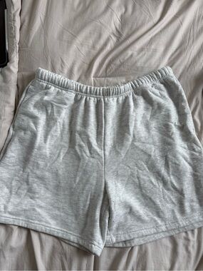 Ardene Light Gray Athletic Lounge Shorts
